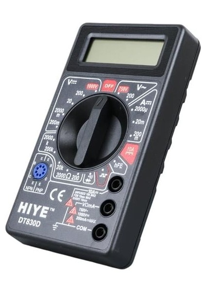 Hiye DT-830D Dijital Avometre Multimetre Ölçü Aleti