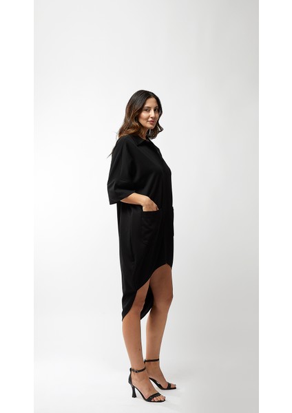 Arkası Uzun Önü Mini Salaş Elbise fiyatları