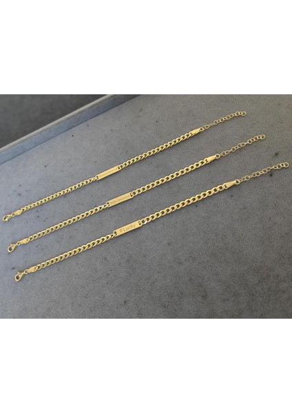 Isim Yazılı 925 Gümüş Bileklik - Kişiye Özel Isim Yazılabilen, Zarif ve Günlük Kullanıma Uygun Tasarım fiyatları