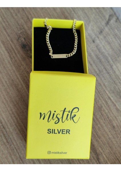 Isim Yazılı 925 Gümüş Bileklik - Kişiye Özel Isim Yazılabilen, Zarif ve Günlük Kullanıma Uygun Tasarım indirimleri