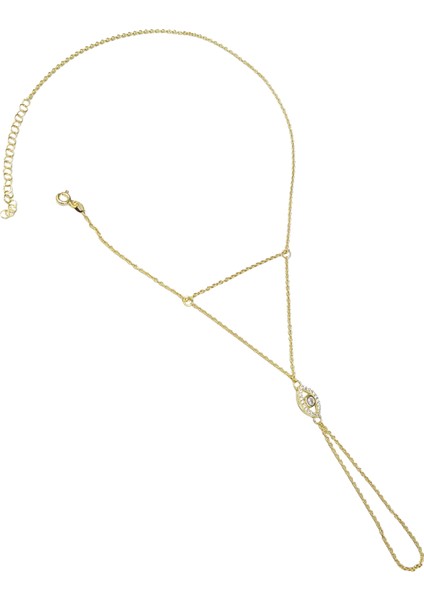 Işıltılı Beyaz Taşlı Göz Gümüş Şahmeran fiyatları