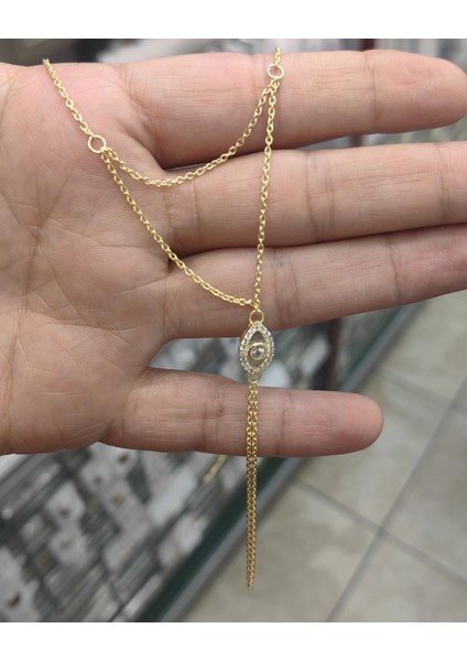 Işıltılı Beyaz Taşlı Göz Gümüş Şahmeran indirimleri