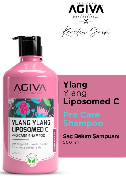 Ylang Ylang Liposomed C Saç Bakım Şampuanı 500 ml