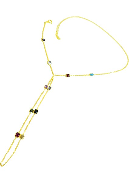 Zarif ve Göz Alıcı Renkli Taşlı Gümüş Şahmeran Bileklik - Gümüş Renk fırsatları