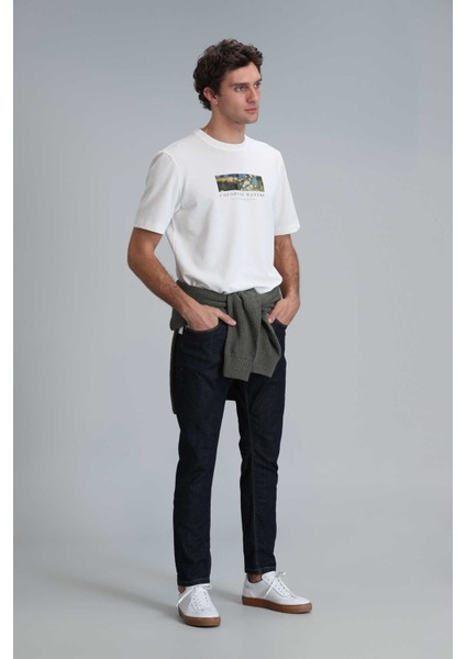Jacob Smart Jean Erkek Pantolon Regular Fit Mavi modelleri