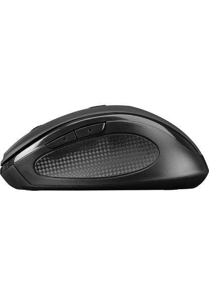 SM-613 Siyah 2.4Ghz Optik Kablosuz Mouse