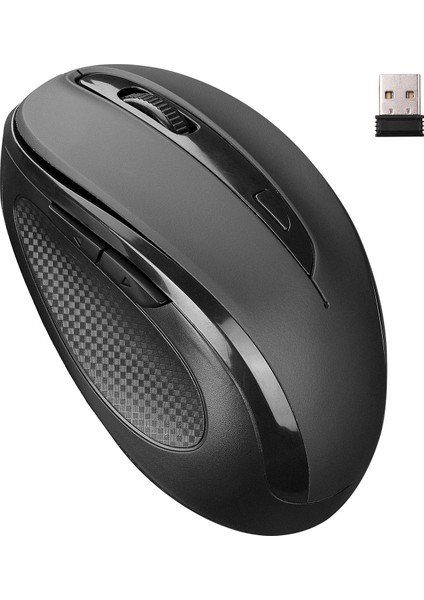 SM-613 Siyah 2.4Ghz Optik Kablosuz Mouse