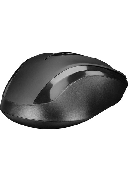 SM-613 Siyah 2.4Ghz Optik Kablosuz Mouse