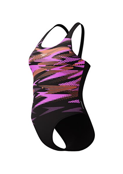 Speedo Hyperboom Plmt Msbk Af Orange Kadın Yüzücü Mayosu 8-0869418417 Turuncu