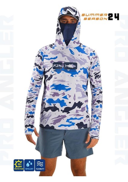 Pro Angler S24 Buff & Hoodi Natural Blue Camo fiyatları