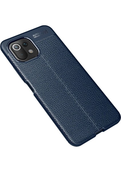 Xiaomi Mi 11 Lite Kılıf Auto Focus Kapak - Lacivert Mrayd