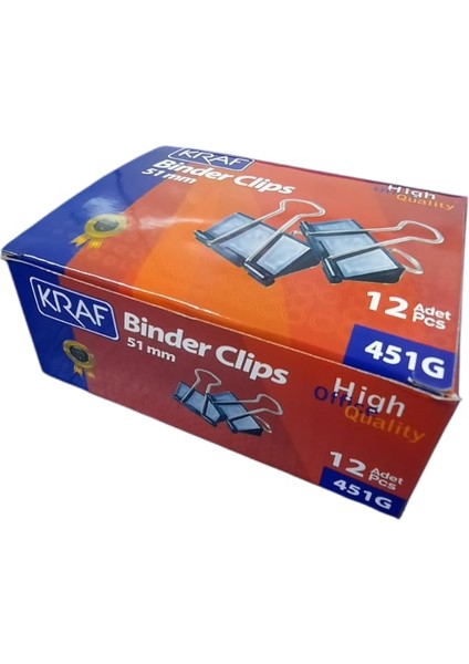 451G Çelik Siyah Kıskaç 51MM 12 Li Kutu fiyatları