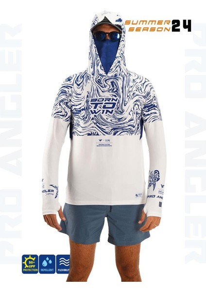 Pro Angler S24 Buff & Hoodie Izohips Navy fiyatları