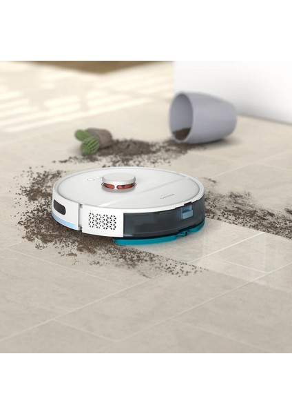 Robot Süpürge Islak Kuru Temizlik, 2700 Pa Emiş Gücü