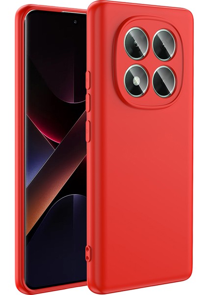 Poco X7 Kılıf Ardx Mara Lansman Kapak - Kırmızı