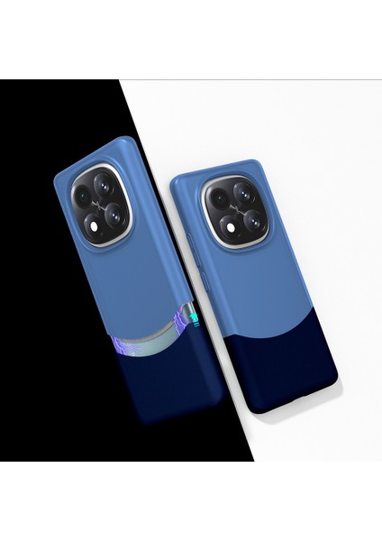 Redmi Note 14 Pro Plus Kılıf Mıknatıslı Ardx Duble Kapak - Lacivert