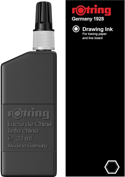 Rapido Mürekkebi 23 Ml, Siyah - S0194660