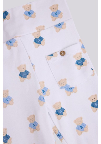 Bg Store Erkek Bebek Desenli Eşofman Altı modelleri