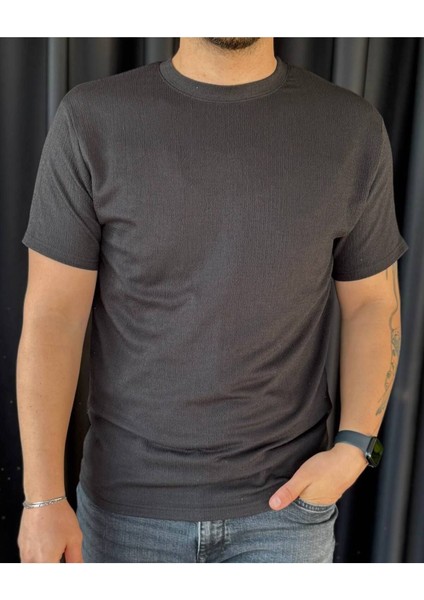 ✅ Bürümcük Kumaş Erkek Basic T-Shirt - Kısa Kollu, Modern Tasarım