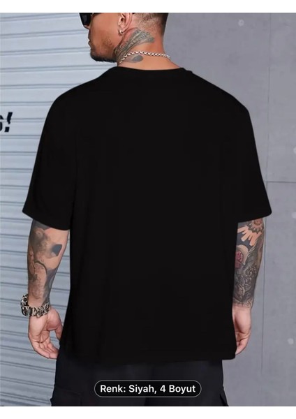 Erkekler Için Rahat Tenis Kulübü Grafikli Tişört - Bol Kesim, Nefes Alabilen Polyester, Vintage