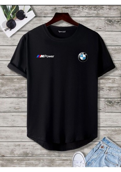 Yeni Sezon Bmw I Am Power Baskılı Tshirt 2 Adet Set