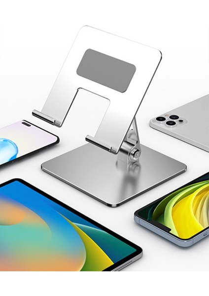 Metal Masaüstü Ayarlanabilir Tablet Tutucu Masa Standı MT1341 (Gri)
