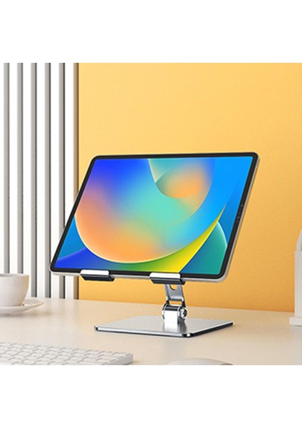 Metal Masaüstü Ayarlanabilir Tablet Tutucu Masa Standı MT1341 (Gri)