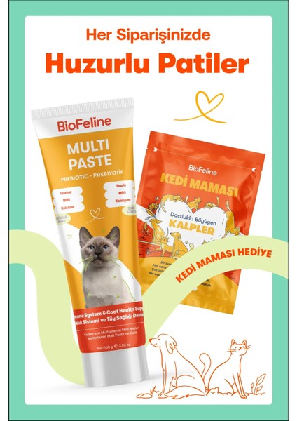 Multi Paste 100 Gr. ( Kediler Için Multivitamin Macunu )