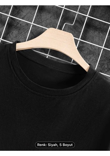 Trust Crossed Out Print T Shirt, Erkekler Için Tişörtler, Yaz Için Rahat Kısa Kollu Oversizet-Shirt