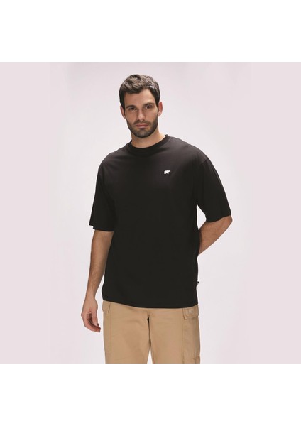 Damon Oversize Erkek T-Shirt - Siyah fiyatları