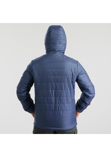 Forclaz Erkek Kapüşonlu Trekking Şişme Montu - Mt100