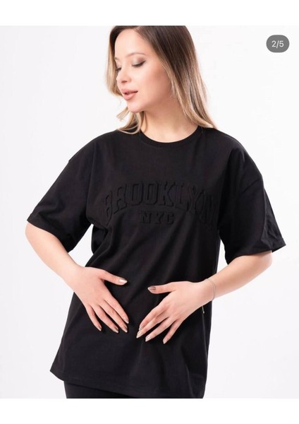 ✅ Gofle Baskılı Kabartmalı T-Shirt – Unisex, Tarz ve Dikkat Çekici