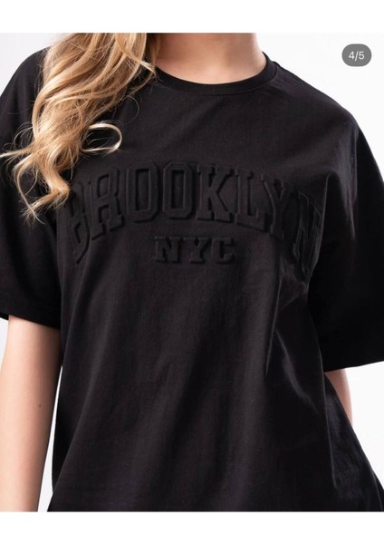 ✅ Gofle Baskılı Kabartmalı T-Shirt – Unisex, Tarz ve Dikkat Çekici