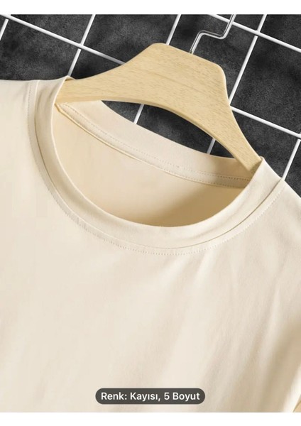 Trust Crossed Out Print T Shirt, Erkekler Için Tişörtler, Yaz Için Rahat Kısa Kollu Oversizet-Shirt