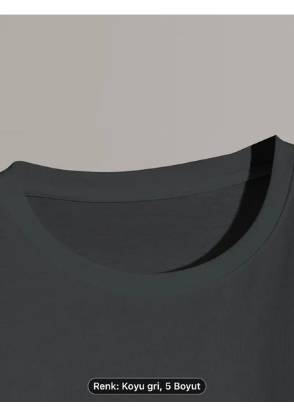 Yaratıcı Grafik Baskılı Erkeklerin Yaratıcı Üstü, Rahat Kısa Kollu Crew Neck T-Shirt,erkek Giyim