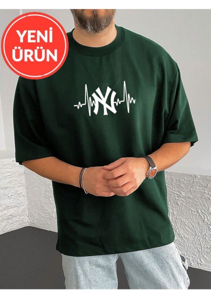 Unisex Yeni Sezon Oversize Ny T-Shirt