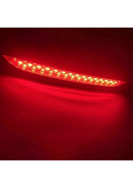 Audi Tt 8j 2006-2014 Araba Için 8J0945703 LED Arka Stop Lambası Arka Tampon Orta Reflektör Sis Lambası Uyarı Işığı Kırmızı (Yurt Dışından)
