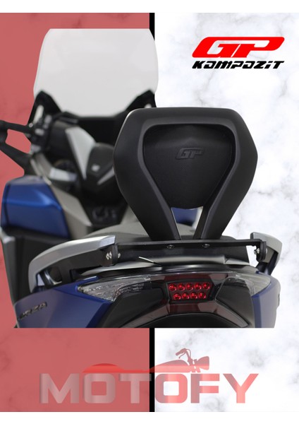 Gp Kompozit Honda Forza 250 2021-2022 Uyumlu Sissy Bar Siyah fırsatları