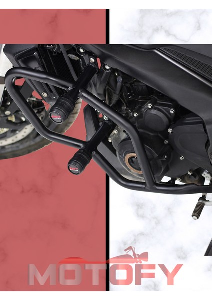 Gp Kompozit Bajaj Dominar 250 / 400 2020-2024 Uyumlu Motor Koruma Demiri Siyah fırsatları
