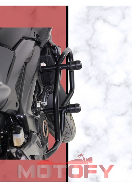 Gp Kompozit Bajaj Dominar 250 / 400 2020-2024 Uyumlu Motor Koruma Demiri Siyah indirimleri