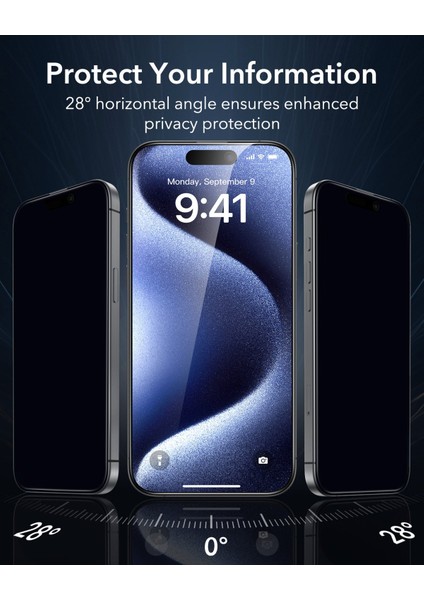 iPhone 15 Pro Max Hayalet Ekran Koruyucu modelleri