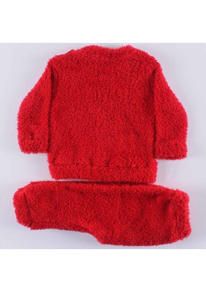 Kız Bebek Kırmızı Ördekli Welsoft 2'li Peluş Takım - 1010498