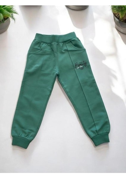 Kız Çocuk Pamuklu Beli Paçası Lastikli Eşofman Alt fiyatları
