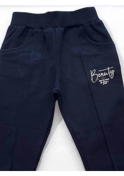 Kız Çocuk Pamuklu Beli Paçası Lastikli Eşofman Alt fırsatları