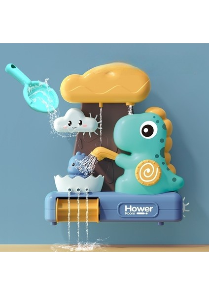 Dinozor Vantuz Banyo Banyo Oyun Su Spreyi Oyuncaklar (Yurt Dışından)