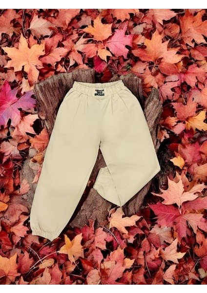 Kız Çocuk Beli Paçası Lastikli Eşofman Alt fiyatları