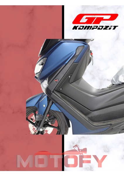 Gp Kompozit Yamaha Nmax 125 / 155 2015-2020 Uyumlu Bacak Koruma Siyah modelleri