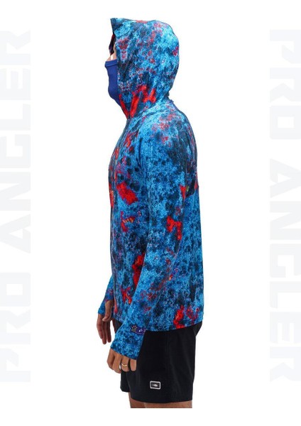 Pro Angler S24 Buff & Hoodie Red Reef modelleri