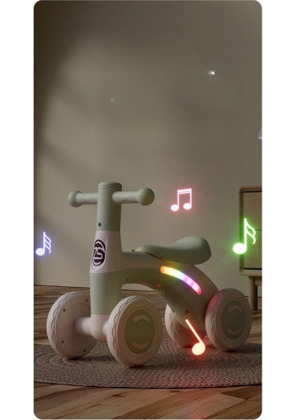 1-3 Yaş Arası Çocuklar Için Dört Tekerlekli Scooterlar, Denge Bisikletleri (Yurt Dışından)