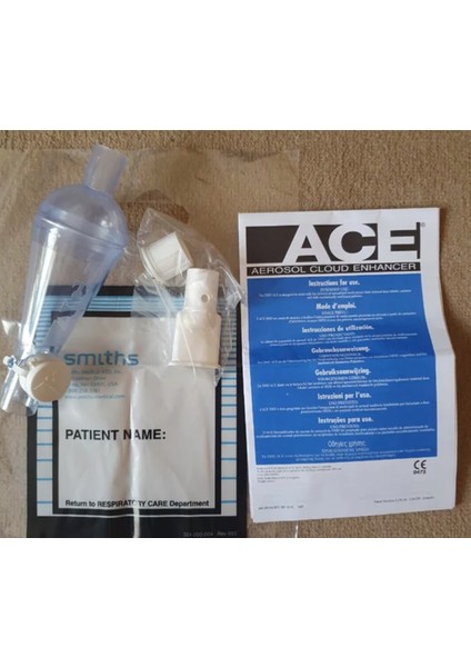 Ace Aerosol Cloud Enhancer® – Sprey Inhalasyon Destek Ürünü (Small)
